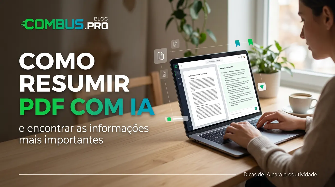 Como resumir PDF com IA: comandos e passo a passo