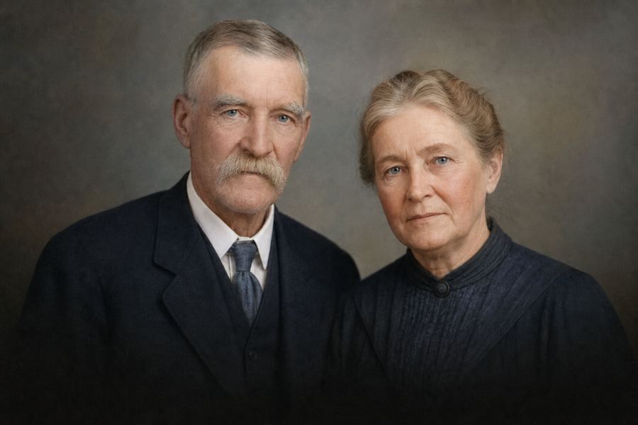 Restored photo